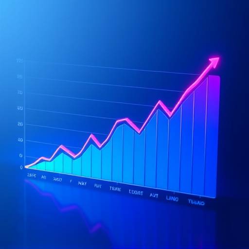 Grafiek die groei in websiteverkeer en engagement laat zien