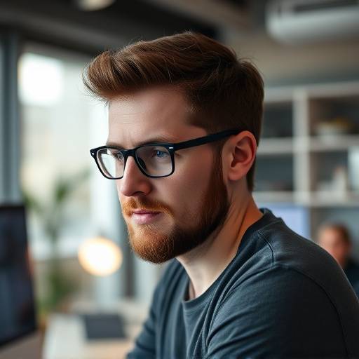 Portret van David Jansen, UX/UI designer