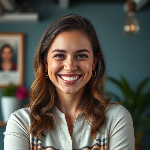 Portret van Sofia Rossi, branding specialist