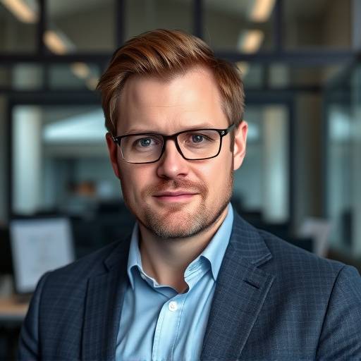 Portret van Thomas de Bruijn, mede-oprichter en strategie expert